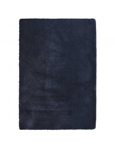 Tappeto Shaggy a Pelo Lungo NAVARRA Blu Marino 160x230 cm