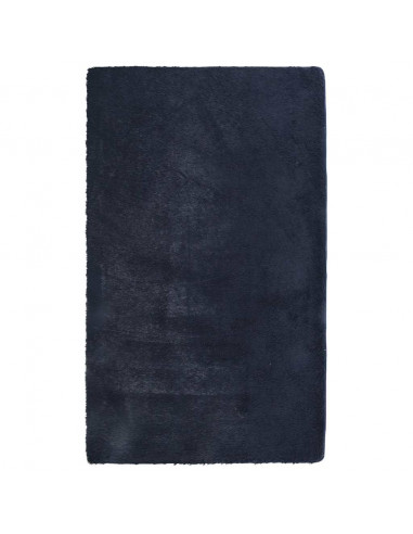 Tappeto Shaggy a Pelo Lungo NAVARRA Blu Marino 60x100 cm