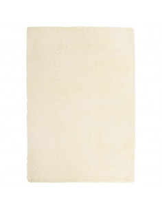 Tappeto Shaggy a Pelo Lungo NAVARRA Crema 160x230 cm poliestere 2