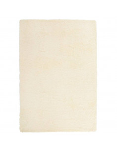 Tappeto Shaggy a Pelo Lungo NAVARRA Crema 200x290 cm poliestere 2