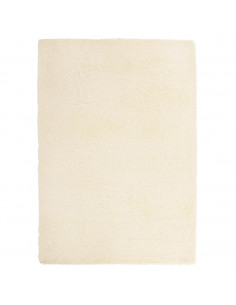 Tappeto Shaggy a Pelo Lungo NAVARRA Crema 240x340 cm poliestere 2
