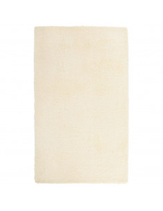 Tappeto Shaggy a Pelo Lungo NAVARRA Crema 60x100 cm poliestere 2
