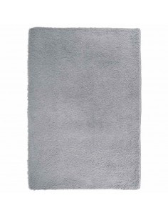 Tappeto Shaggy a Pelo Lungo NAVARRA Grigio Argento 160x230cm 2