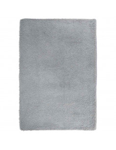 Tappeto Shaggy a Pelo Lungo NAVARRA Grigio Argento 200x290cm 2