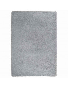 Tappeto Shaggy a Pelo Lungo NAVARRA Grigio Argento 240x340cm 2
