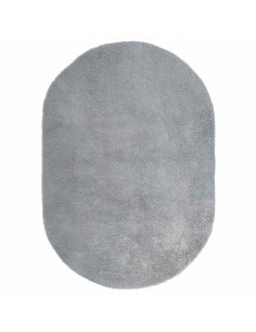 Tappeto Shaggy a Pelo Lungo NAVARRA Grigio Argento 300x200 cm 2