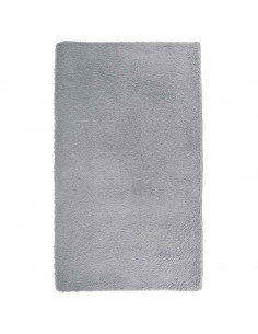 Tappeto Shaggy a Pelo Lungo NAVARRA Grigio Argento 60x100 cm 2