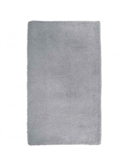 Tappeto Shaggy a Pelo Lungo NAVARRA Grigio Argento 60x100 cm