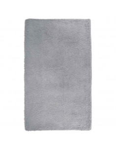 Tappeto Shaggy a Pelo Lungo NAVARRA Grigio Argento 80x150 cm 2