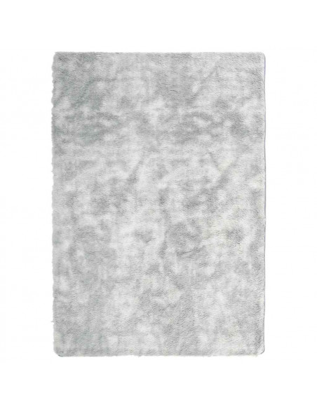Tappeto Shaggy a Pelo Lungo NAVARRA Grigio Chiaro 120x170 cm