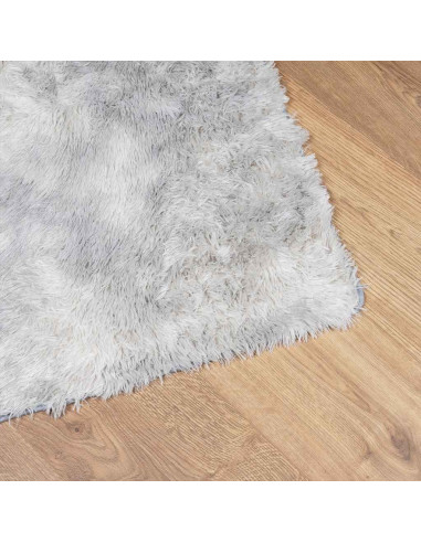 Tappeto Shaggy a Pelo Lungo NAVARRA Grigio Chiaro 200x290 cm