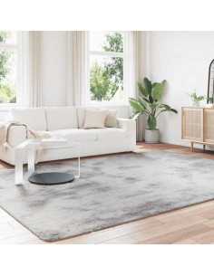 Tappeto Shaggy a Pelo Lungo NAVARRA Grigio Chiaro 240x340 cm 2
