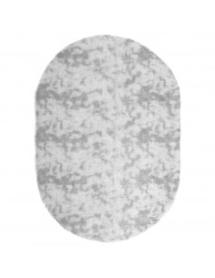 Tappeto Shaggy a Pelo Lungo NAVARRA Grigio Chiaro 300x200 cm 2