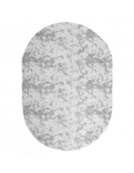 Tappeto Shaggy a Pelo Lungo NAVARRA Grigio Chiaro 300x200 cm