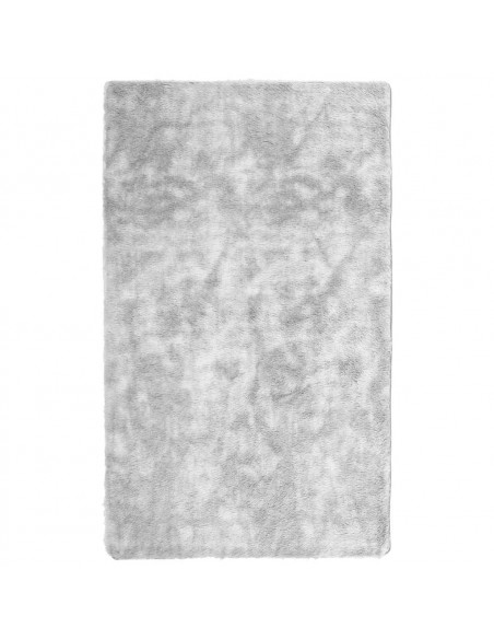 Tappeto Shaggy a Pelo Lungo NAVARRA Grigio Chiaro 60x100 cm