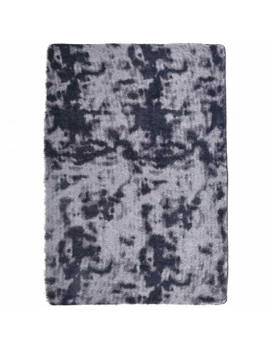 Tappeto Shaggy a Pelo Lungo NAVARRA Grigio Scuro 120x170 cm