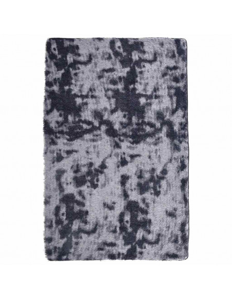 Tappeto Shaggy a Pelo Lungo NAVARRA Grigio Scuro 130x200 cm