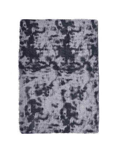 Tappeto Shaggy a Pelo Lungo NAVARRA Grigio Scuro 240x340 cm
