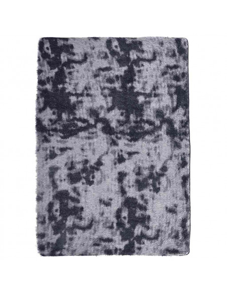 Tappeto Shaggy a Pelo Lungo NAVARRA Grigio Scuro 240x340 cm