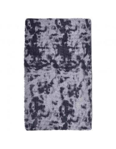 Tappeto Shaggy a Pelo Lungo NAVARRA Grigio Scuro 60x100 cm