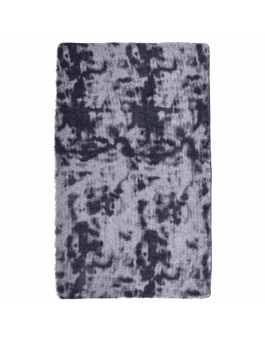 Tappeto Shaggy a Pelo Lungo NAVARRA Grigio Scuro 80x150 cm