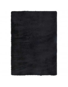 Tappeto Shaggy a Pelo Lungo NAVARRA Nero 120x170 cm poliestere 2