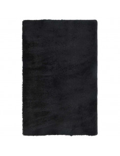 Tappeto Shaggy a Pelo Lungo NAVARRA Nero 130x200 cm poliestere 2
