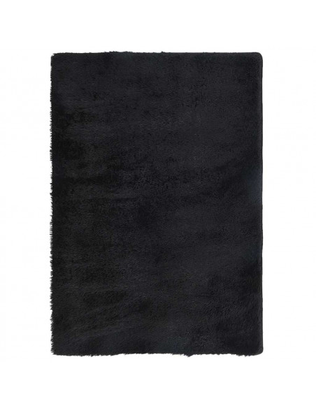 Tappeto Shaggy a Pelo Lungo NAVARRA Nero 200x290 cm poliestere
