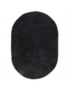 Tappeto Shaggy a Pelo Lungo NAVARRA Nero 300x200 cm poliestere 2
