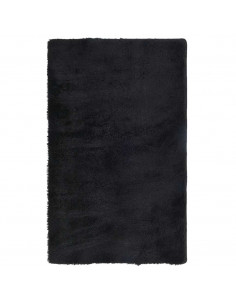 Tappeto Shaggy a Pelo Lungo NAVARRA Nero 80x150 cm poliestere 2