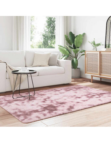 Tappeto Shaggy a Pelo Lungo NAVARRA Rosa Antico 130x200cm