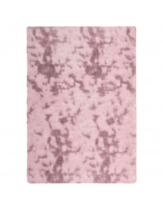 Tappeto Shaggy a Pelo Lungo NAVARRA Rosa Antico 160x230cm 2