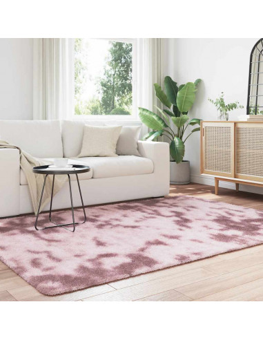 Tappeto Shaggy a Pelo Lungo NAVARRA Rosa Antico 160x230cm