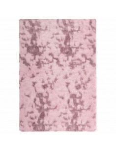Tappeto Shaggy a Pelo Lungo NAVARRA Rosa Antico 200x290cm 2