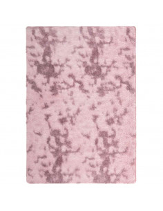 Tappeto Shaggy a Pelo Lungo NAVARRA Rosa Antico 240x340 cm 2