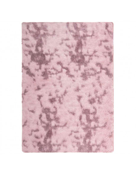 Tappeto Shaggy a Pelo Lungo NAVARRA Rosa Antico 240x340 cm