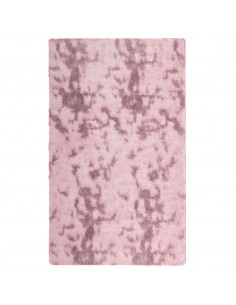 Tappeto Shaggy a Pelo Lungo NAVARRA Rosa Antico 60x100 cm 2