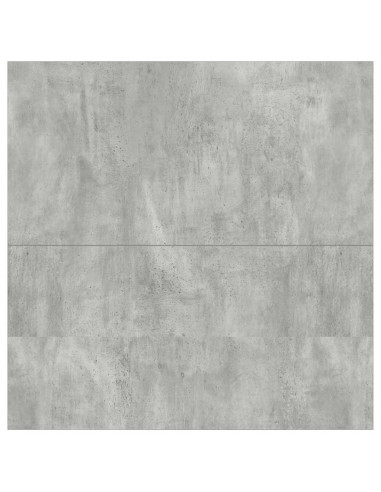 Tavolino da Salotto con Cassetti Grigio Cemento 70,5x70x40 cm