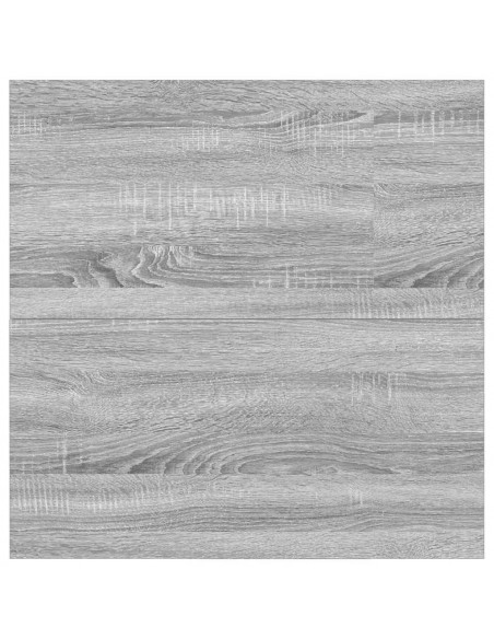 Tavolino da Salotto con Cassetti Grigio Sonoma 100x100x40 cm