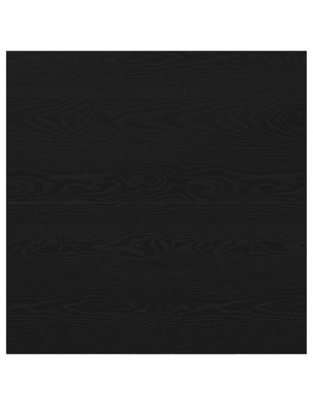Tavolino da Salotto con Cassetti Rovere Nero 100x100x40 cm