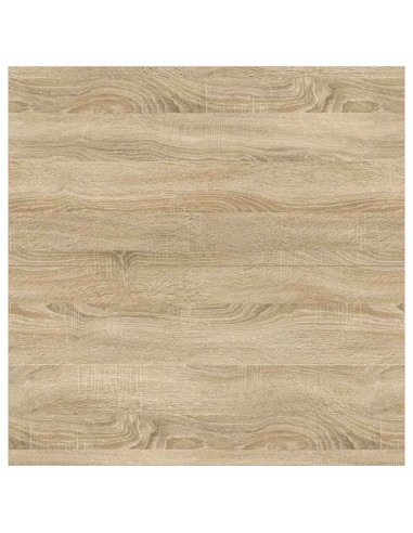 Tavolino da Salotto con Cassetti Rovere Sonoma 100x100x40 cm