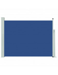 Tenda Laterale Retrattile per Patio 100x500 cm Blu 2