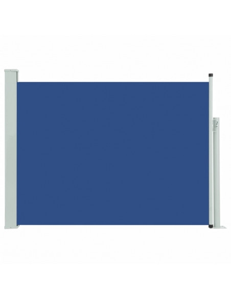 Tenda Laterale Retrattile per Patio 100x500 cm Blu