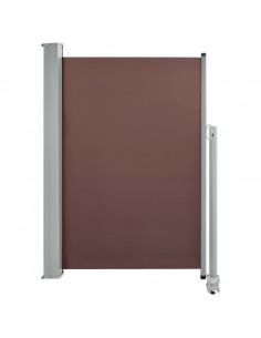 Tenda Laterale Retrattile per Patio 120x300 cm Marrone 2