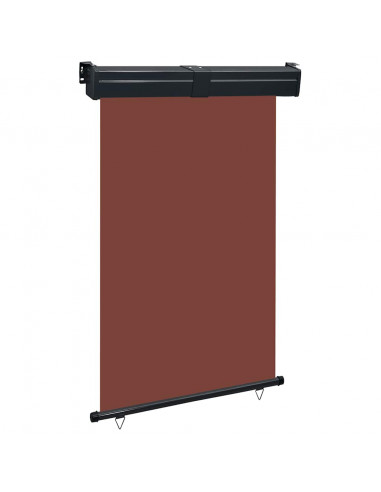 Tendalino Laterale per Balcone 125x250 cm Marrone