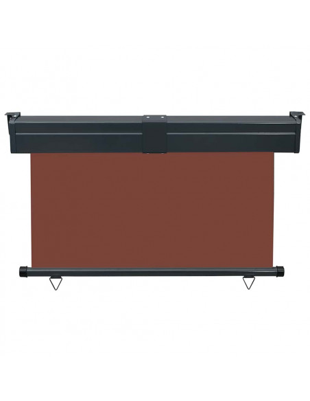 Tendalino Laterale per Balcone 125x250 cm Marrone