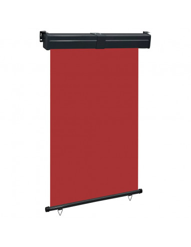 Tendalino Laterale per Balcone 125x250 cm Rosso