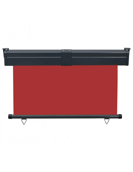 Tendalino Laterale per Balcone 125x250 cm Rosso