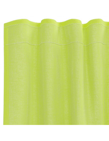 Tende in Voile con Linguetta 2 pz Verde Mela