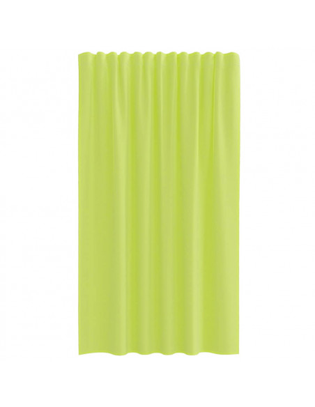 Tende in Voile con Linguetta 2 pz Verde Mela